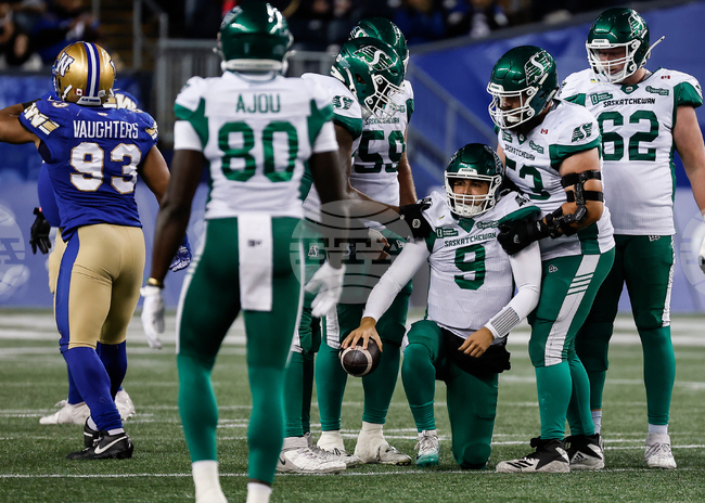CFL Roughriders Blue Bombers Football