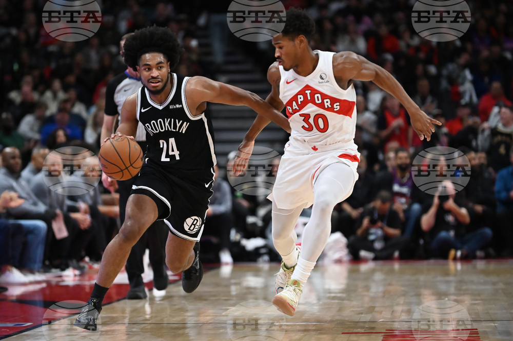 Nets Raptors Basketball