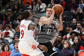 Nets Raptors Basketball