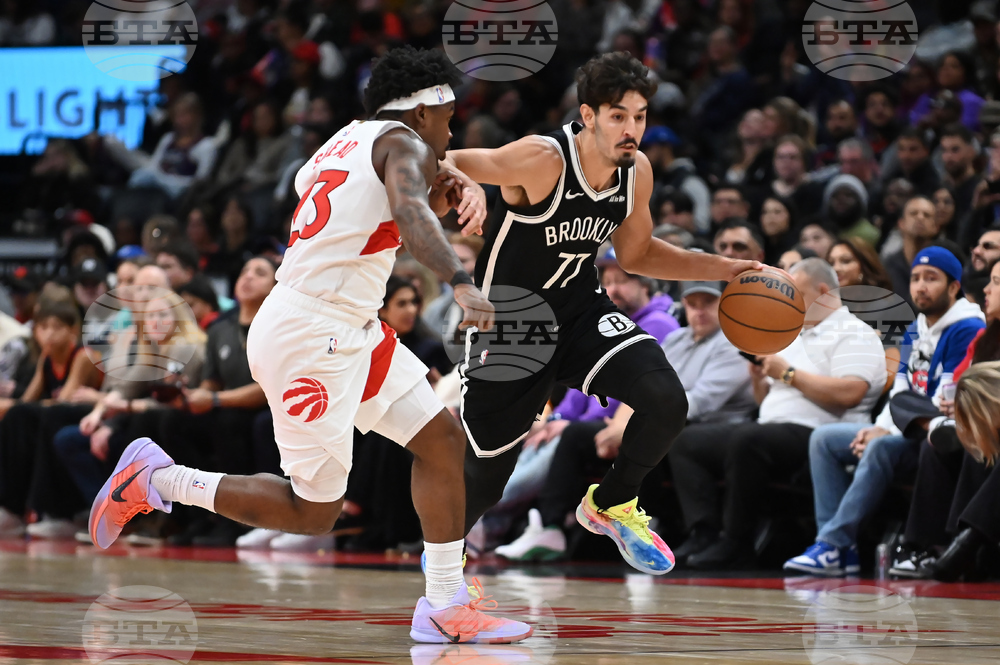 Nets Raptors Basketball