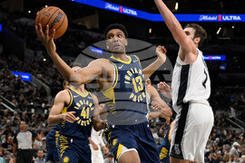 Pacers Spurs Basketball