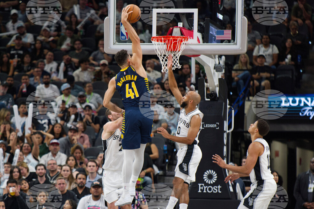 Pacers Spurs Basketball