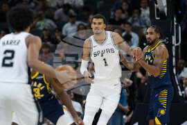 Pacers Spurs Basketball