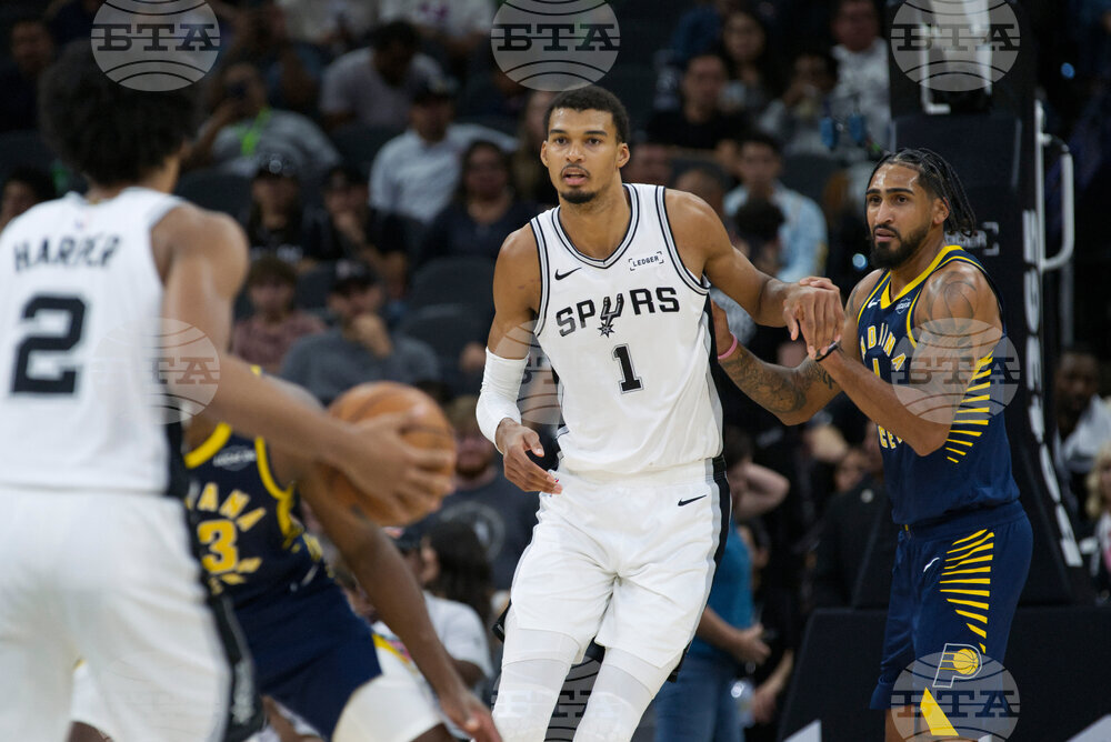 Pacers Spurs Basketball