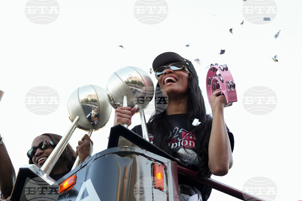 Баскетболистката Ейджа Уилсън беше отличена с наградата за спортист на годината на Асошиейтед Прес