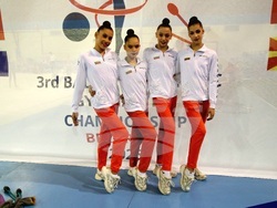 Сърбия - Балканско първенство по художествена гимнастика за девойки - България