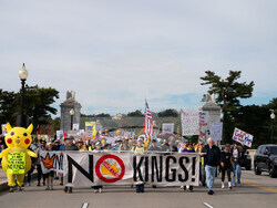 US No Kings Protest Washington