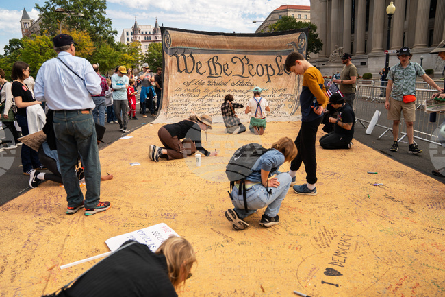 APTOPIX US No Kings Protest Washington