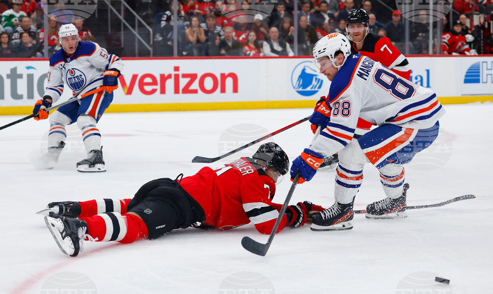 Oilers Devils Hockey