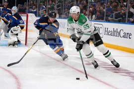 Stars Blues Hockey
