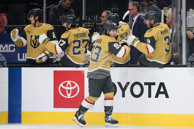 Flames Golden Knights Hockey