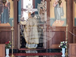 Ямбол - храм "Успение на Пресвета Богородица" - неделна литургия