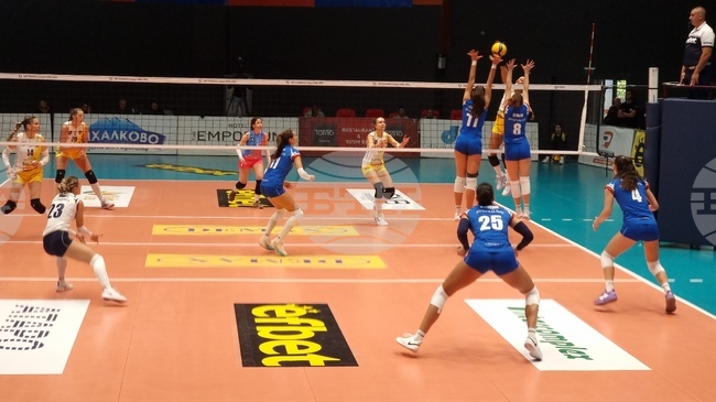 Марица и Левски са първите полуфиналисти в турнира за Купата на България по волейбол за жени