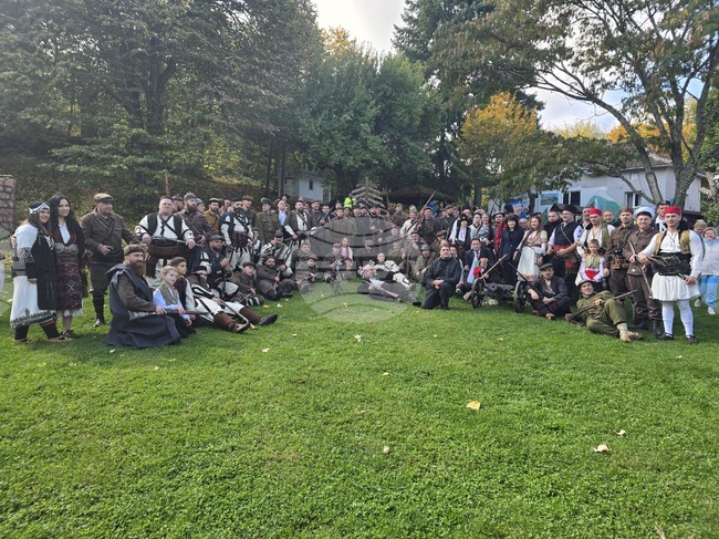 Над 120 участници пресъздадоха Петричкия инцидент, чиято 100 -годишнина беше отбелязана с поредица прояви