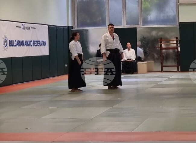 Тридневен юбилеен семинар по айкидо с гост-инструктор Курибаяши Таканори сенсей се проведе в София