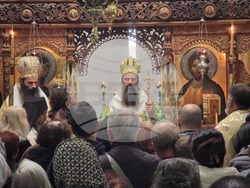 Руенски манастир - патриаршеска литургия - Отчовден