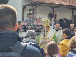 Руенски манастир - патриаршеска литургия - Отчовден