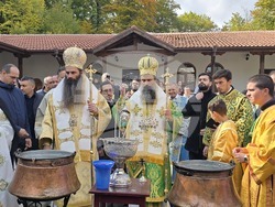 Руенски манастир - патриаршеска литургия - Отчовден