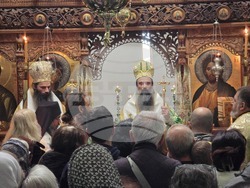 Руенски манастир - патриаршеска литургия - Отчовден