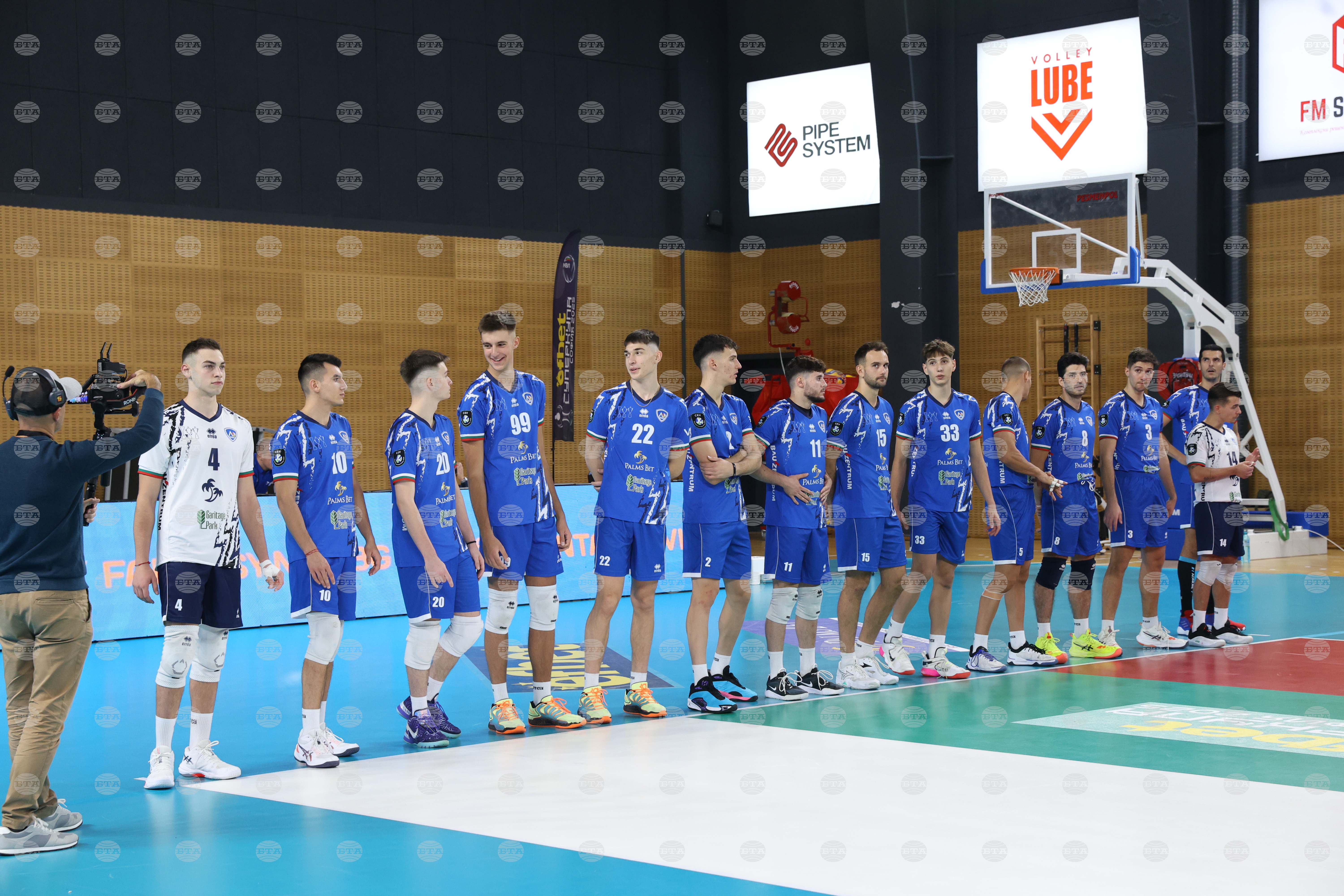 Levski Sofija poražen v Ligi prvakov v odbojki