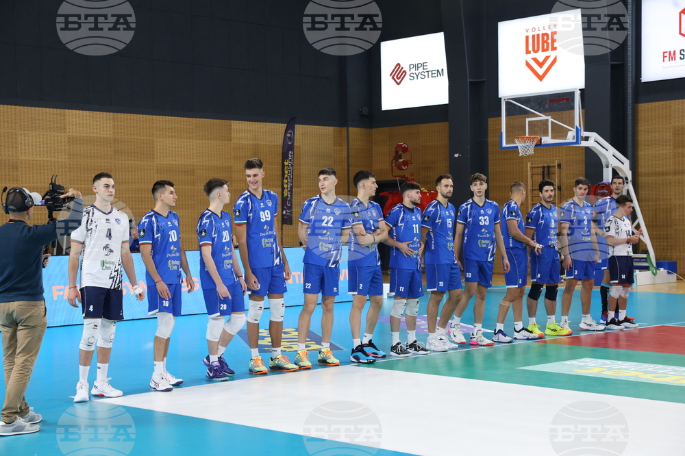 Левски София загуби в три гейма гостуването си на Лас Палмас в Шампионската лига по волейбол