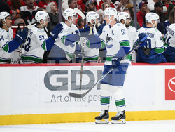 Canucks Capitals Hockey