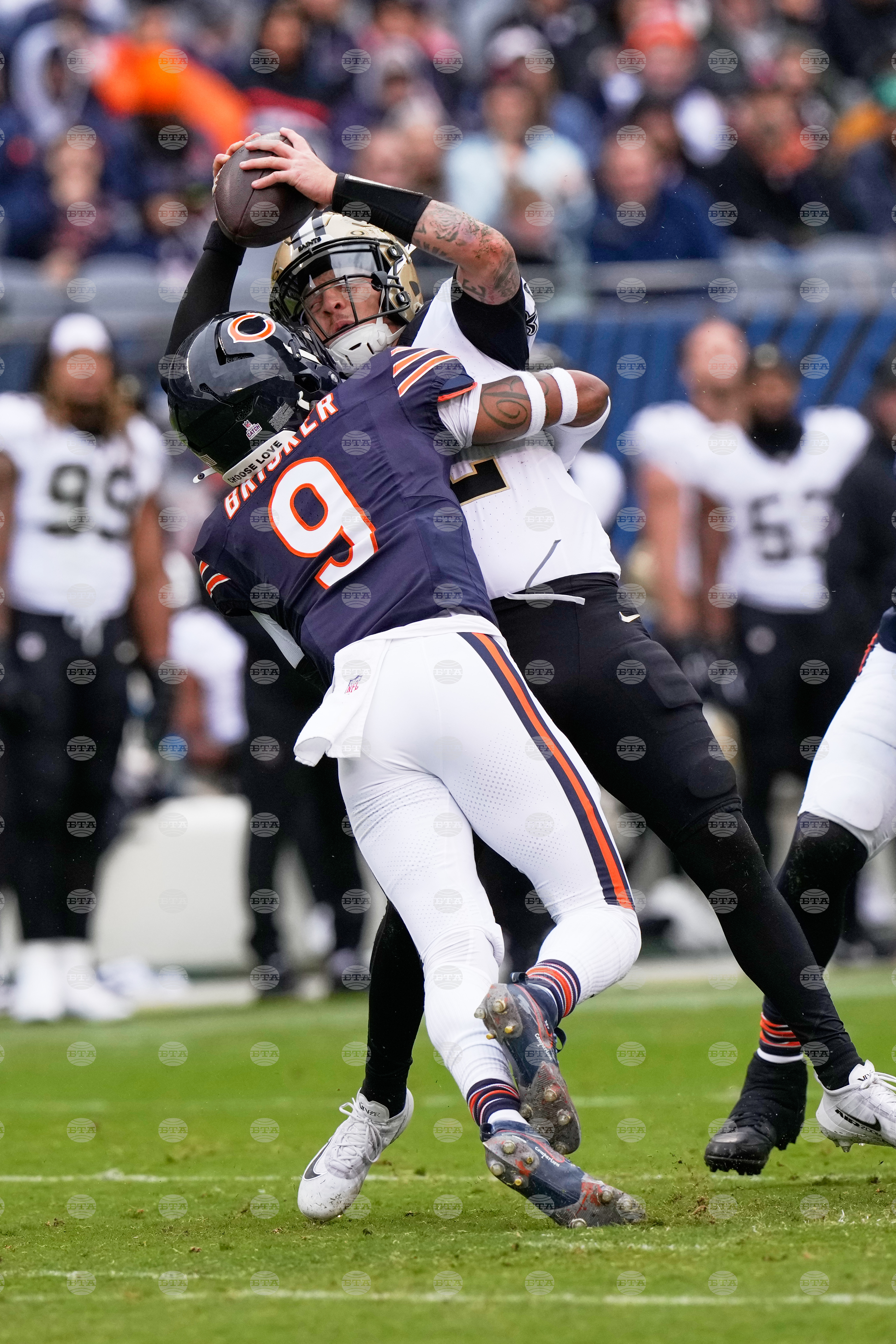 Saints Bears Football