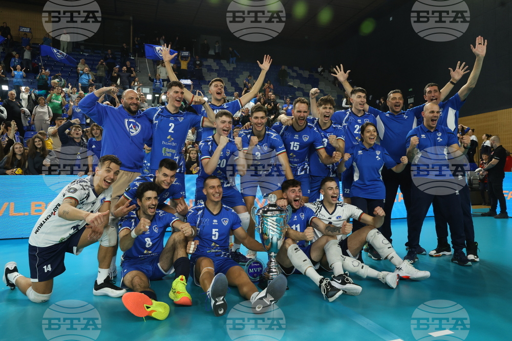 Волейболният Левски победи Мурса Осиек и във втория мач, ще играе срещу Лас Палмас в плейофите на Шампионската лига