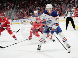 Oilers Red Wings Hockey