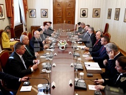 Румен Радев - Тамаш Шуйок - пленарни разговори