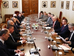 Румен Радев - Тамаш Шуйок - пленарни разговори