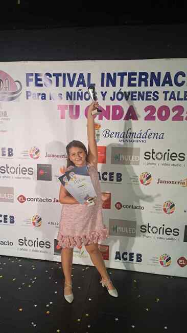 Община Русе: Десетгодишната Елена Димитрова от Русе спечели Гран при на Международния фестивал TU ONDA