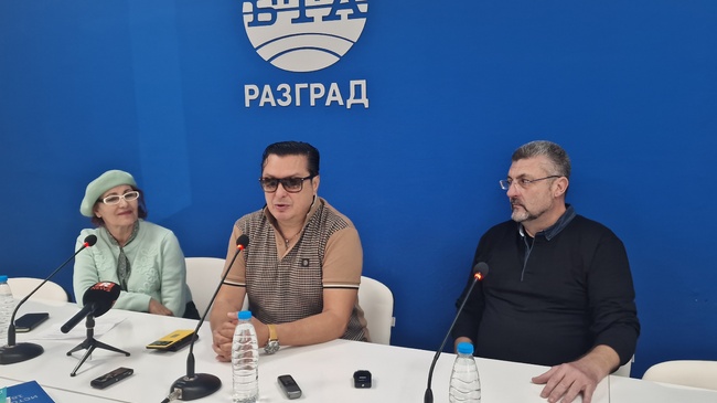 Пресконференция по повод новия проект на Васил Петров и Разградската филхармония „Проф. Димитър Ненов“