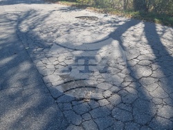 Село Росеново - пътен ремонт - първа копка