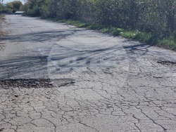 Село Росеново - пътен ремонт - първа копка