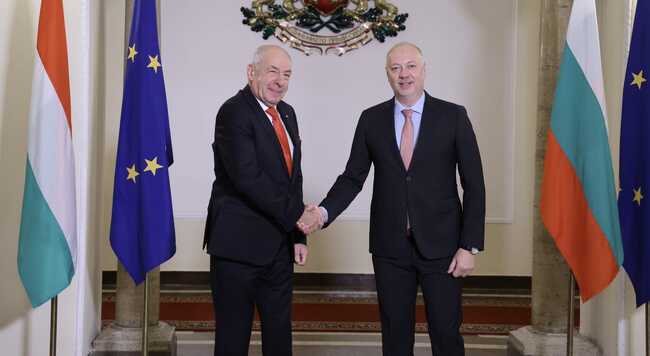 PM Welcomes Deepening Bulgaria-Hungary Relations in Trade, Economy