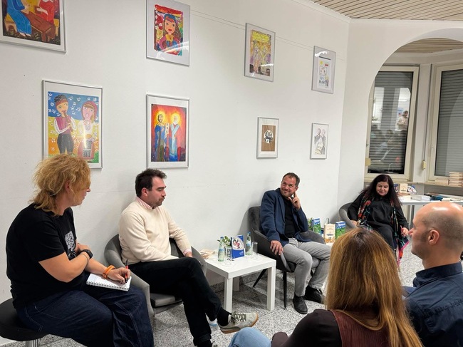 Литературни срещи между български автори и българската общност в Германия се състояха в рамките на Франкфуртския панаир на книгата