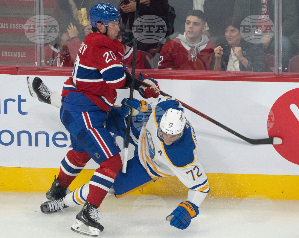 Sabres Canadiens Hockey