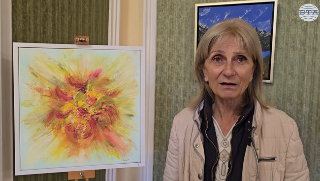 Над 30 платна живопис показва в изложба в Ловеч Цецка Генова