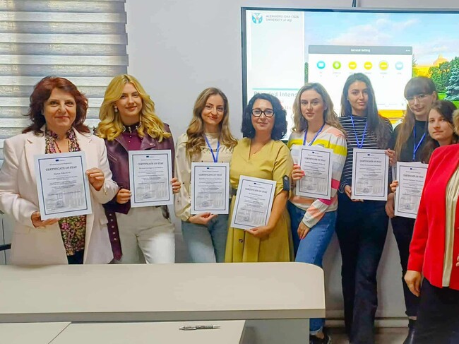 Студенти и преподаватели от Великотърновския университет участваха в международна програма за подготовка на бъдещи учители