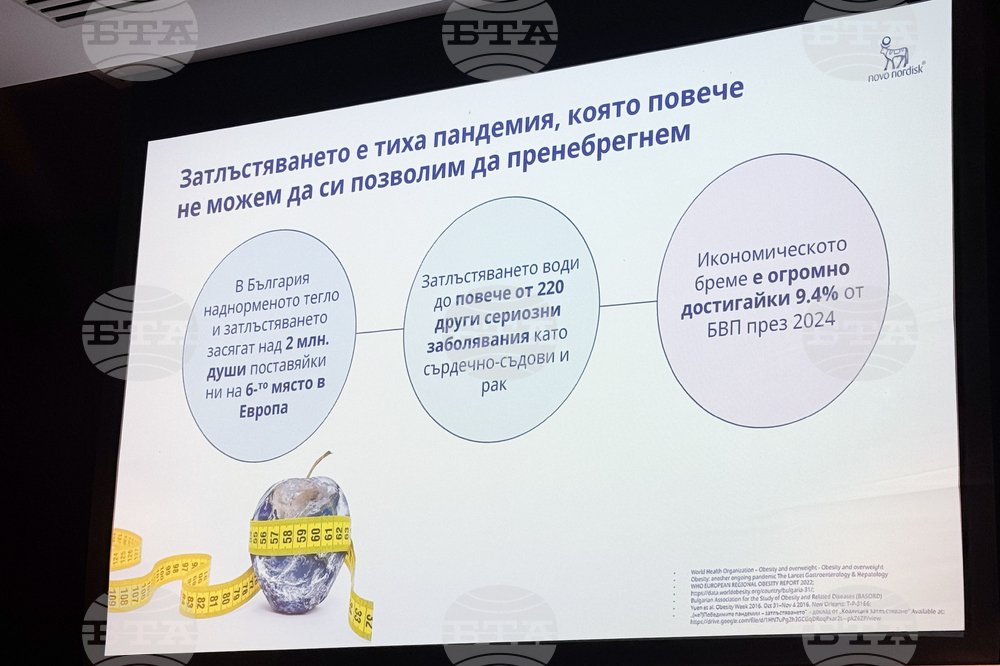 Затлъстяване - информационна кампания