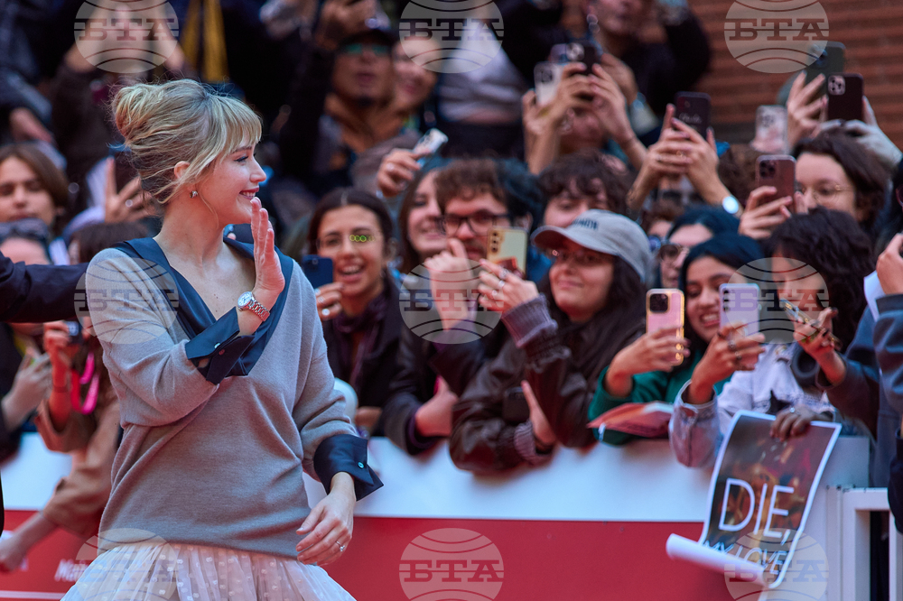 Italy Rome Film Fest Die My Love Red Carpet