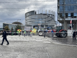 Страсбург - фермери - протест