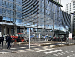 Страсбург - фермери - протест