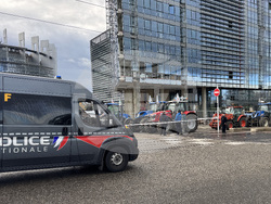 Страсбург - фермери - протест