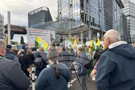 Страсбург - фермери - протест