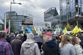 Страсбург - фермери - протест