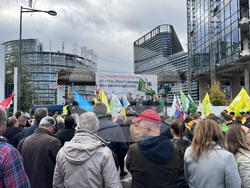 Страсбург - фермери - протест