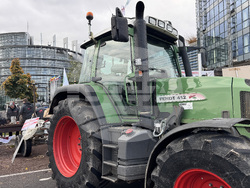 Страсбург - фермери - протест