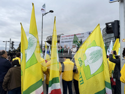 Страсбург - фермери - протест